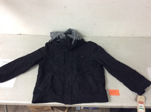 Levis Black Denim Jacket - Lot 909