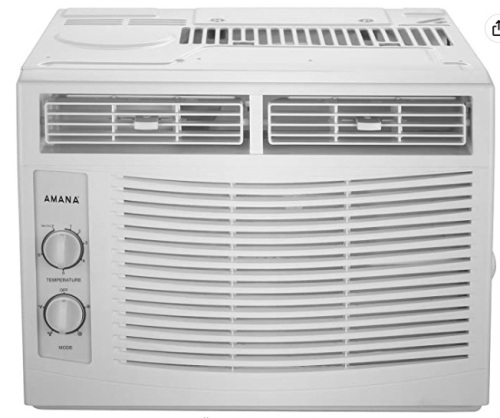 Amana 5,000BTU Window A/C, Powers Up, E-Comm Return, Retail $219.99 - Lot 83