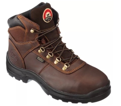 Irish Setter Ely Waterproof Steel Toe Work Boots, Size 9.5, Appears New - Lot 110