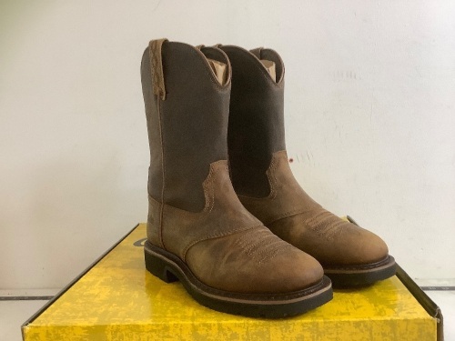 Pinedale Western Work Boots, Size 8.5, E-Commerce Return - Lot 112