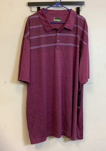 PGA Tour Mens Polo, 4X, New - Lot 207