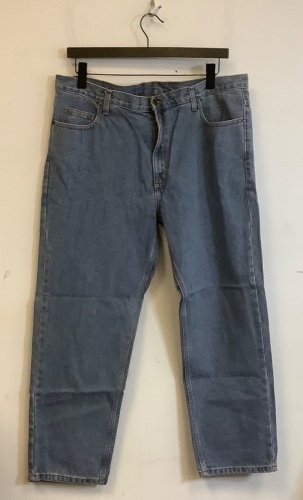 Member Mark Relaxed Fit Jeans, Size 38x29, Appears New - Lot 212