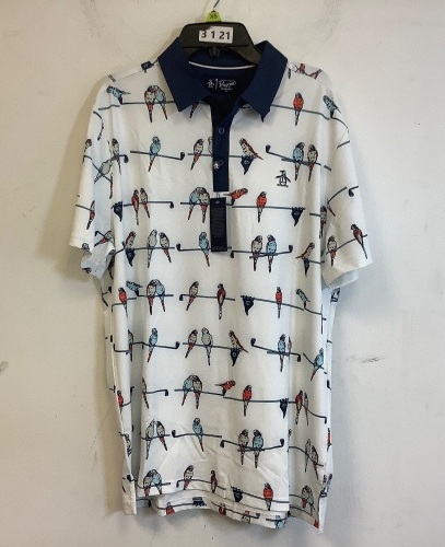 Penguin Mens Polo, M, Appears New - Lot 215