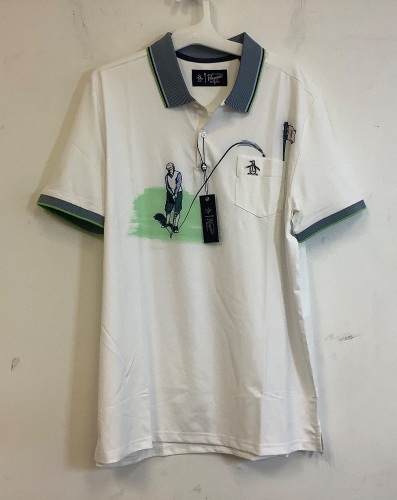 Penguin Mens Polo, M, Appears New - Lot 271