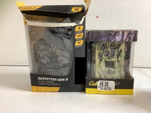 Lot of (2) Trail Cameras, Untested, E-Commerce Return - Lot 283