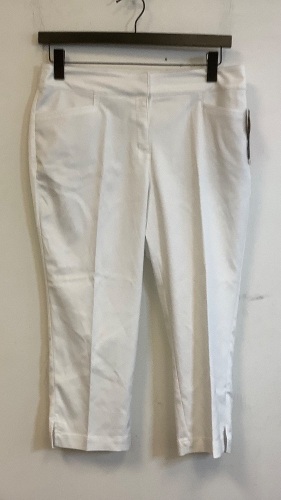 PGA TOUR Women's Capri Golf Pants, Size 12, Appears New - Lot 284
