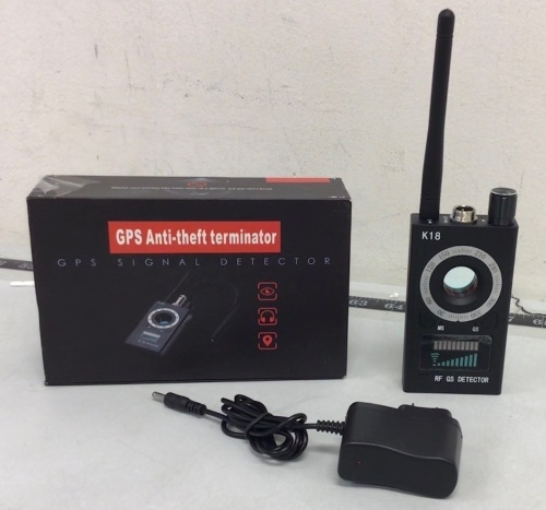 GPS Anti Theft RF GS Detector, Powers Up, Appears New - Lot 287