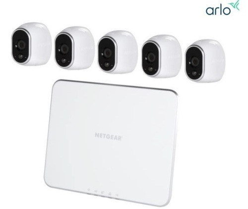Arlo 5-Camera System, E-Commerce Return - Lot 345