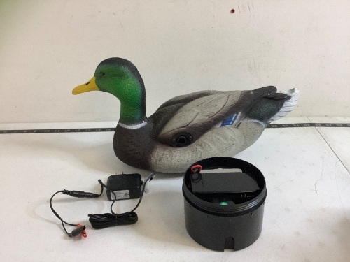 Lucky HD Splasher Duck Decoy, Missing Wings, Untested, E-Commerce Return - Lot 354