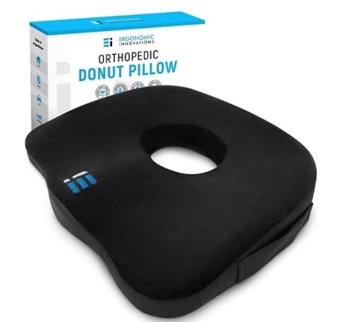 ERGONOMIC INNOVATIONS Orthopedic Donut Pillow, E-Commerce Return - Lot 367
