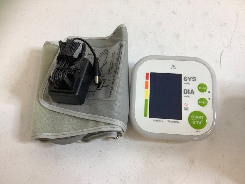 BP Monitor Kit, Powers Up, Appears New - Lot 391