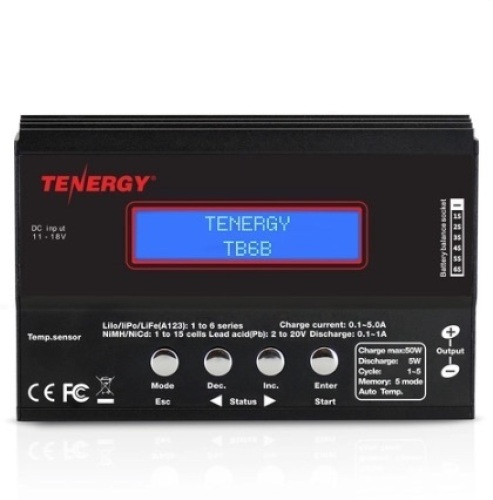 Tenergy TB6B Multifunctional Balance Charger, Powers Up, Appears New - Lot 412