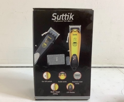 Suttnik Hair Clippers, Powers Up, E-Commerce Return - Lot 427