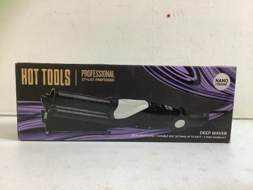 Hot Tools Deep Waver, Untested, E-Commerce Return - Lot 454
