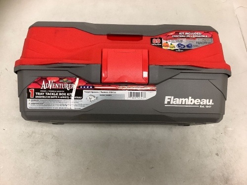 Adventurer Tray And Tackle Box Kit, E-Commerce Return - Lot 462