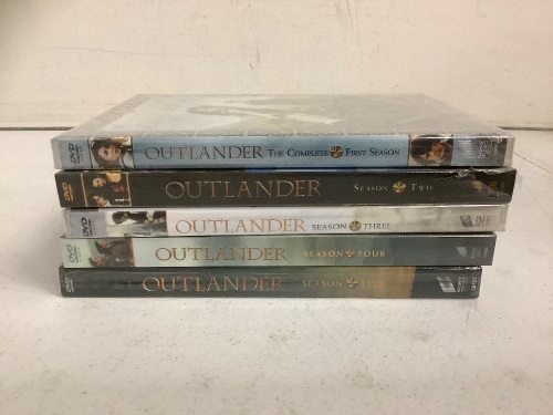 Outlander Seasons 1-5 DVD Set, New - Lot 467