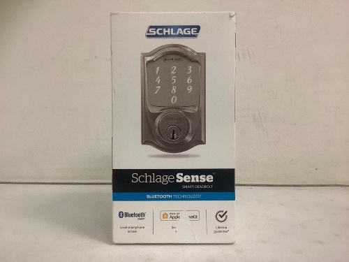 Schlage Smart Deadbolt, E-Commerce Return - Lot 472