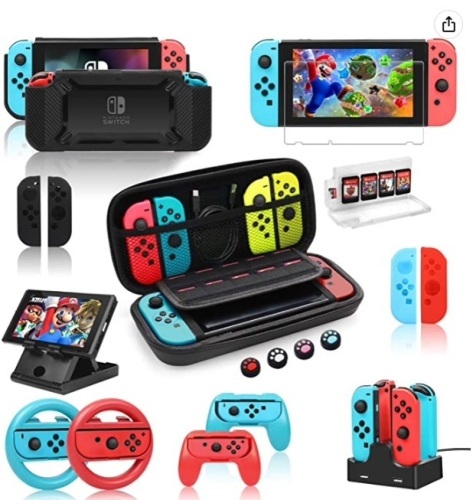 Switch Accessories Bundle, Untested, E-Commerce Return - Lot 473