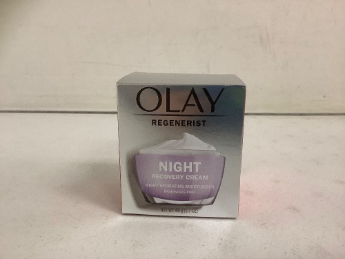 Olay Regenerist Night Cream, Appears New - Lot 544