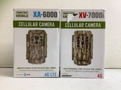 Lot of (2) Moultrie Trail Cameras, Untested, E-Commerce Return - Lot 520