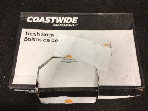 250 Coastwide Trashbags 40-45 Gal, E-Commerce Return - Lot 843