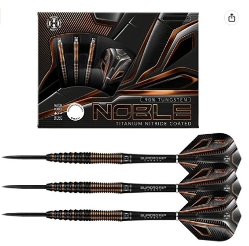 Harrows Noble English Darts Set, Appears New - Lot 655