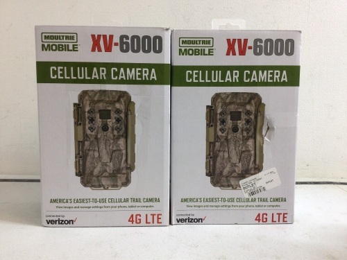 Lot of (2) Moultrie Trail Cameras, Untested, E-Commerce Return - Lot 661