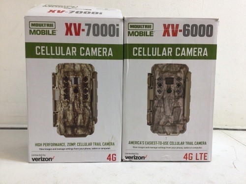 Lot of (2) Moultrie Trail Cameras, Untested, E-Commerce Return - Lot 733