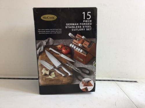 McCook 15pc Knife Set, Appears New - Lot 859