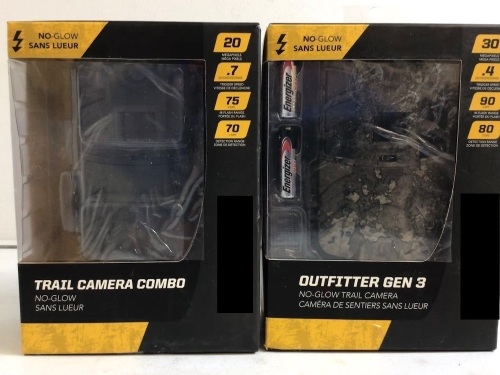 Lot of (2) Trail Cameras, Untested, E-Commerce Return - Lot 665