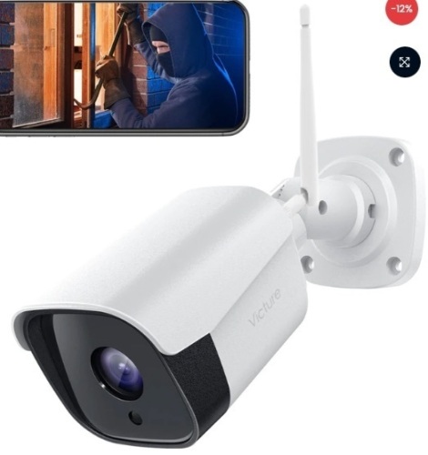Victure Outdoor Security Camera, Untested, E-Commerce Return - Lot 749