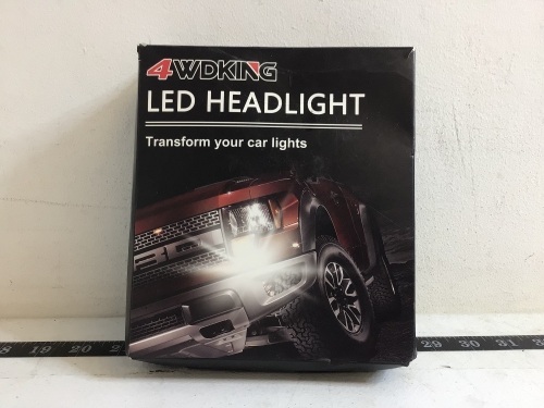 4WDKing LED Headlights, E-Commerce Return - Lot 567