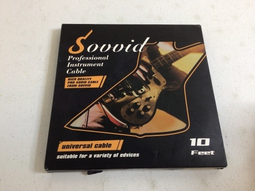 Sovvid Instrument Cable, Appears New - Lot 687
