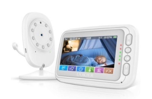 UOKIER Video Baby Monitor, Powers Up, E-Commerce Return - Lot 849
