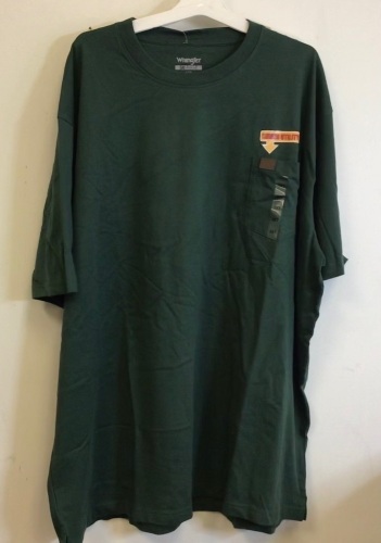 Wrangler Mens Pocket T, 3XLT, Appears New - Lot 877
