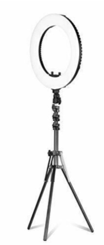 Emart Ring Light with Stand, Powers Up, Appears New - Lot 580