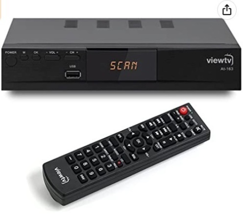 ViewTV Digital TV Converter Box, Untested, E-Commerce Return - Lot 742