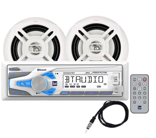 Dual Digital Media Receiver w/ Bluetooth & Speakers Set, Untested, E-Commerce Return - Lot 624