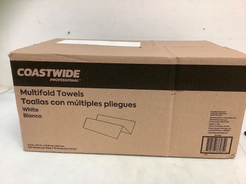 Box of Coastwide Multifold Towels, New - Lot 577