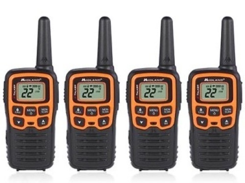 Midland X Talker Two Way Radios, Powers Up, Appears New - Lot 788