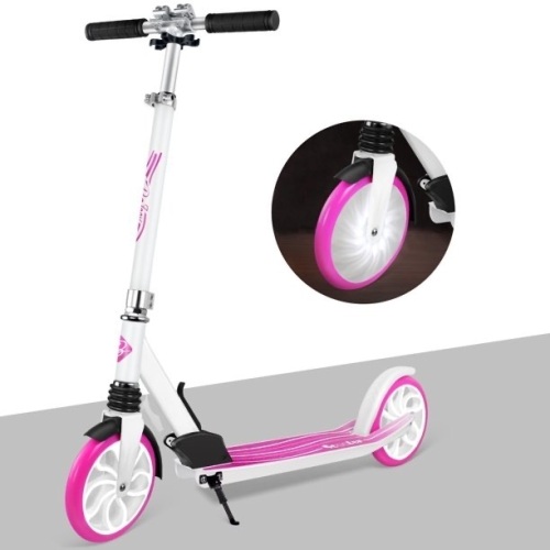 Beleev V5 Scooters for Kids 8 Years and up, Foldable Kick Scooter 2 Wheel, Quick-Release Folding System, 200 mm Wheels Scooters - Lot 202