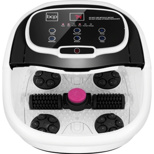 Automatic Heated Shiatsu Massage Foot Bath Spa w/ Pumice Stone  - Lot 232