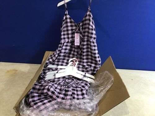 Case of (5) XS Womens Sleeveless Tie-Front Dress  - Lot 429