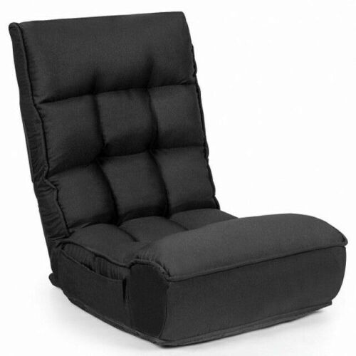 4-Position Adjustable Floor Chair Folding Lazy Sofa - Lot 472