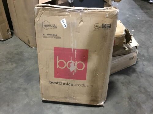 Kids Height-Adjustable Basketball Hoop, Portable Backboard System w/ Wheels - Lot 533