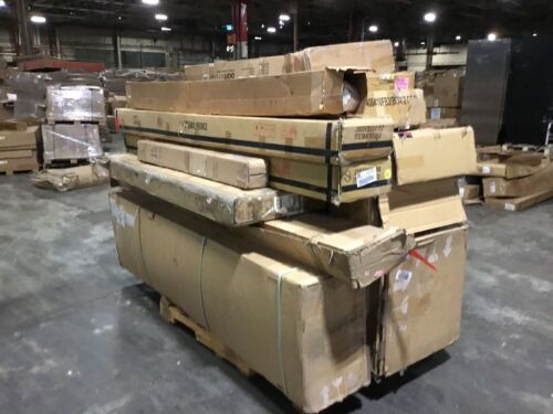 Pallet of Incomplete Furniture Pieces  - Lot 819