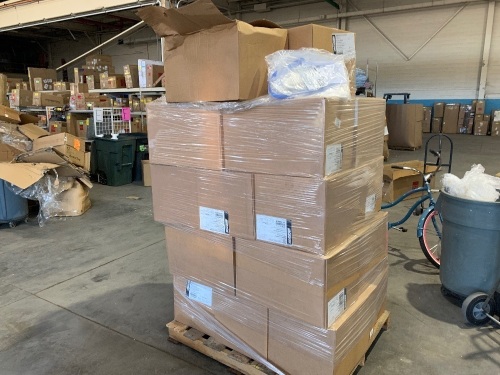 (23) Cases of Jackson Reusable Splash Protection Face Shields. Each Case Contains (24) Face Shields - Lot 938