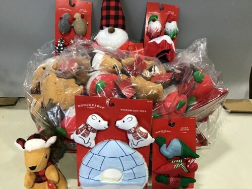 Lot of Holiday Pet Toys  - Lot 1086
