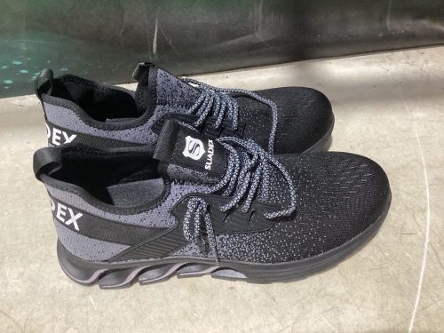 SUADEX Steel Toe Shoes for Men Women Safety Indestructible Work Shoes Lightweight Breathable Composite Toe Sneakers Size:47 - Lot 444