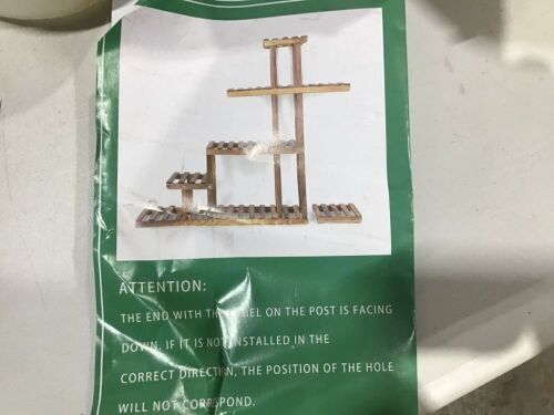 Wooden Plant Stand  - Lot 1029